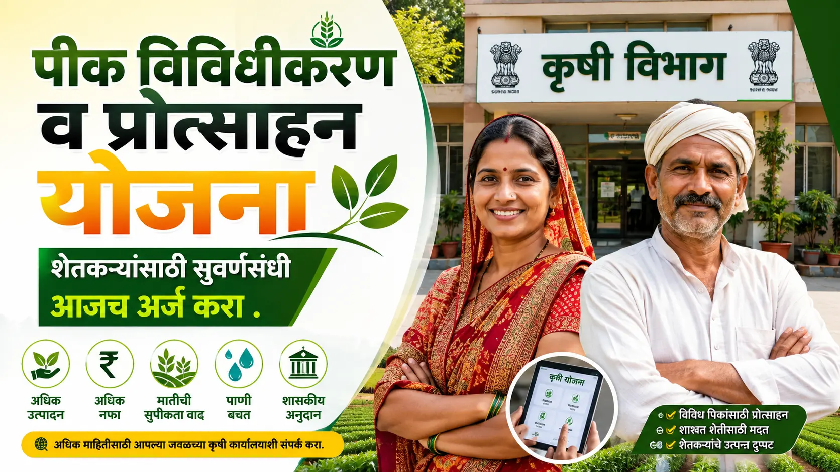 pik vividhikaran v protsahan yojana